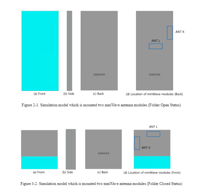 Samsung Galaxy Z Flip 3 FCC diagram