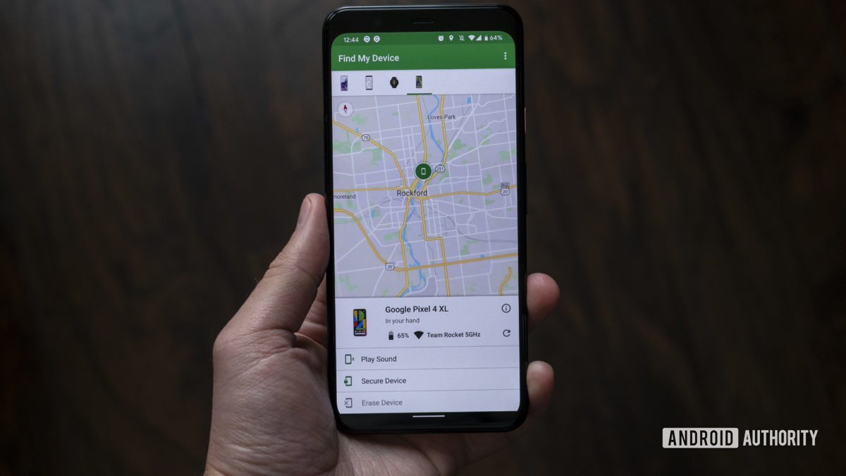 how to find a lost phone find my device google pixel 4 xl location map 2