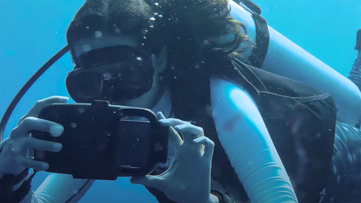 samsung galaxy s21 ultra underwater