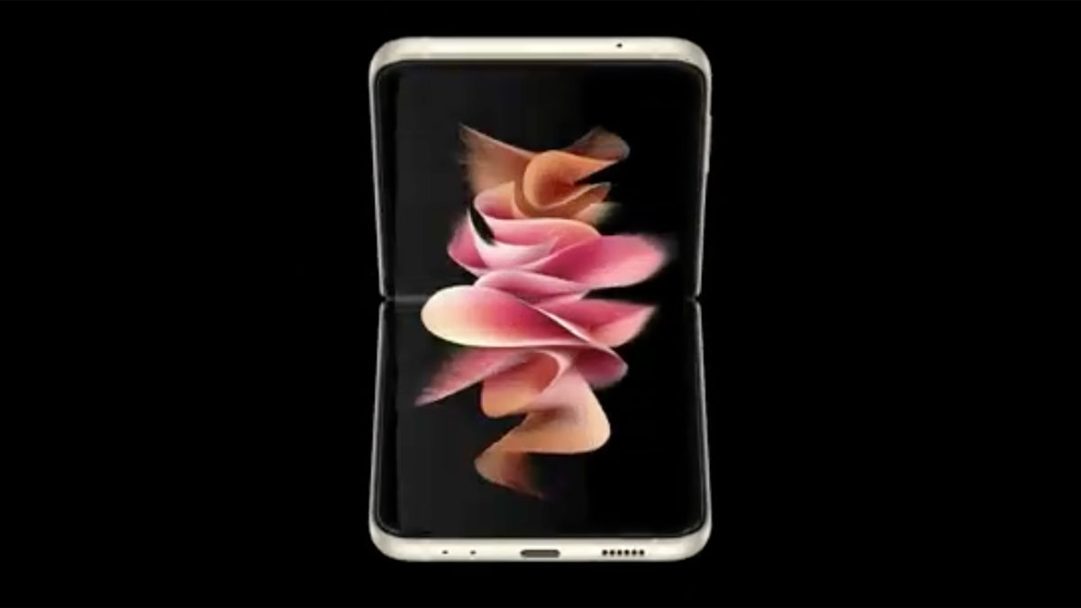 samsung galaxy z flip 3 video