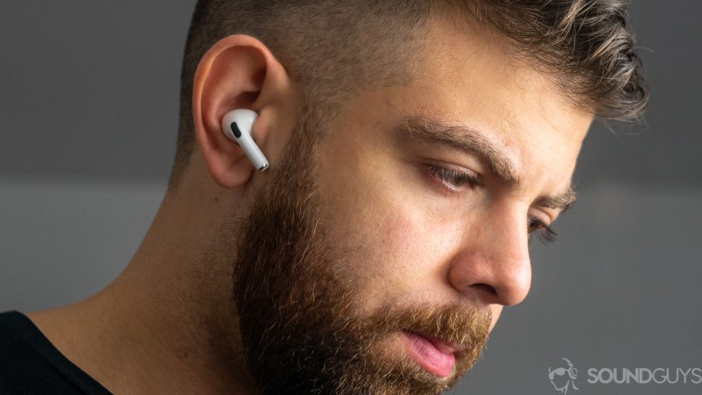 AirPods Pro in ear