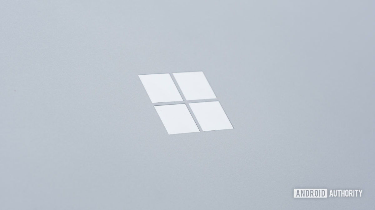 Microsoft Surface Book 3 Microsoft logo