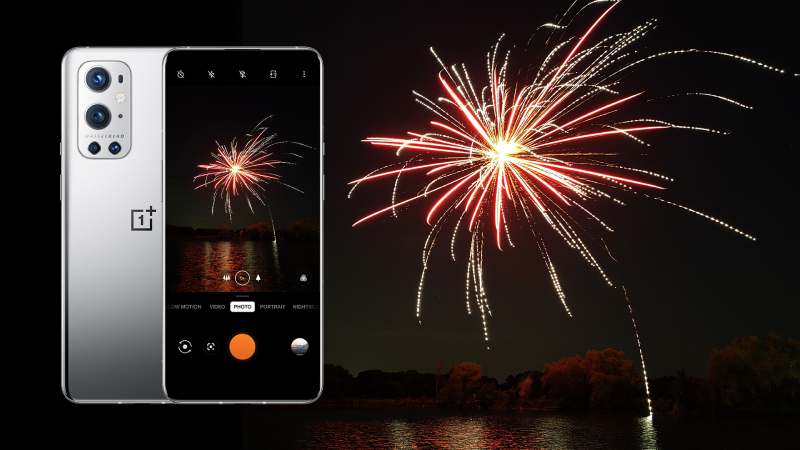 fireworks oneplus 9