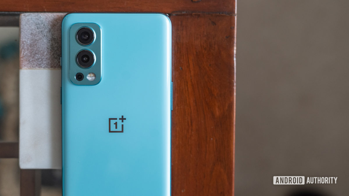 OnePlus Nord 2 close up on camera module