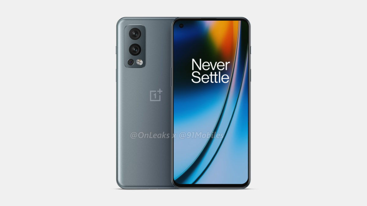 OnePlus Nord 2 renders