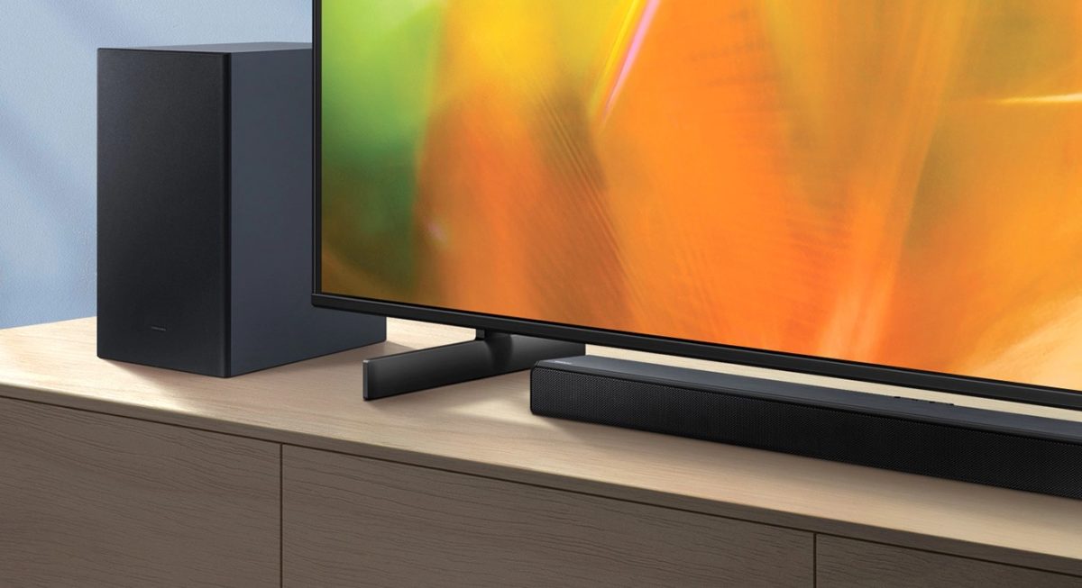 Samsung HW A550 2 Channel Soundbar Promo Image