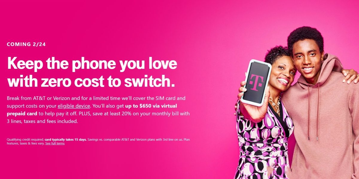 T Mobile Switch Deal