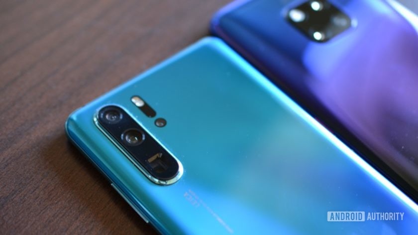 huawei p30 pro vs huawei mate 20 pro side by side rear 2