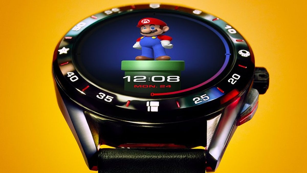 tag heuer nintendo super mario watch 1