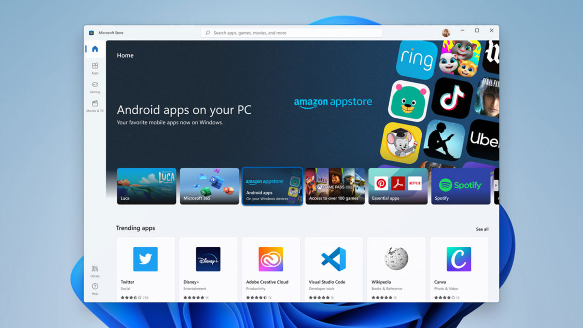amazon app store windows 11