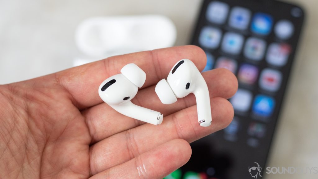 Apple AirPods Pro 11 in hand