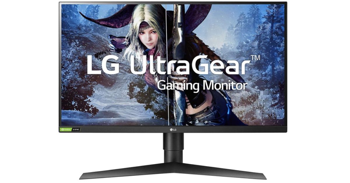 LG 27 Inch Ultragear QHD Nano IPS Gaming Monitor Widget Image