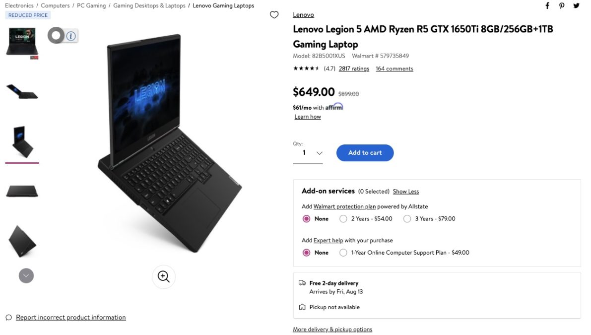 Lenovo Legion 5 Deal