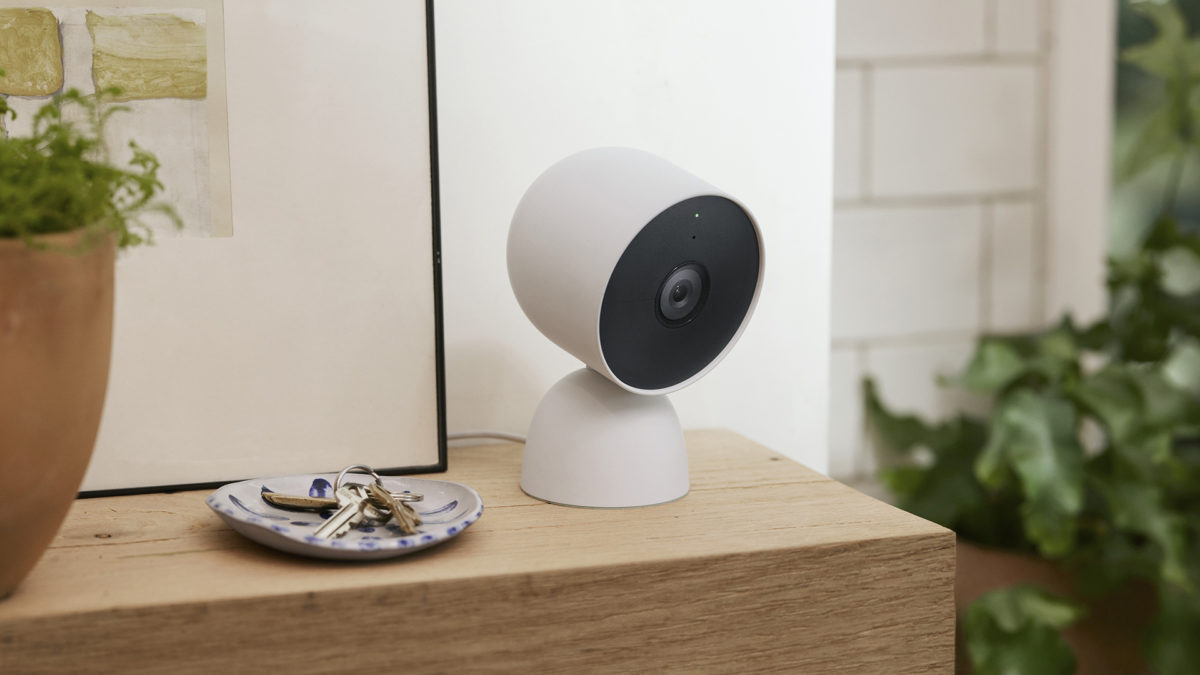 Nest Cam battery with stand separate accessory