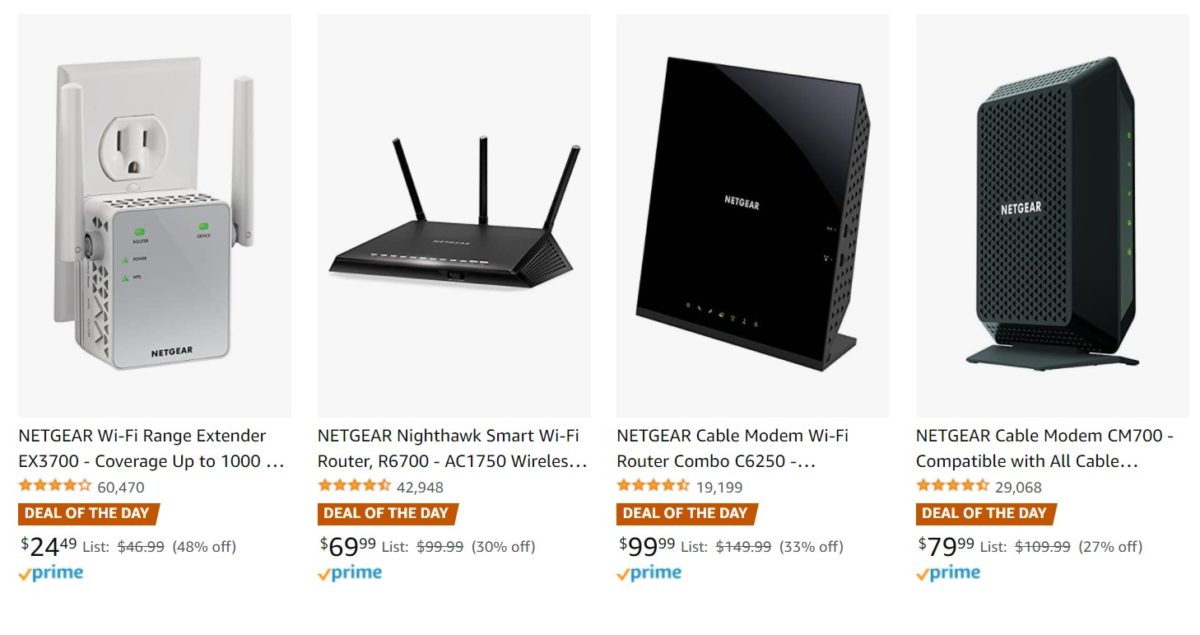 Netgear Network Wireless router deals