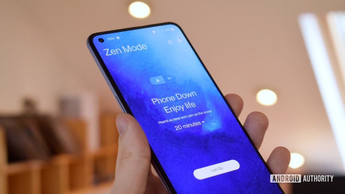 OnePlus 9 Oxygen OS Zen Mode