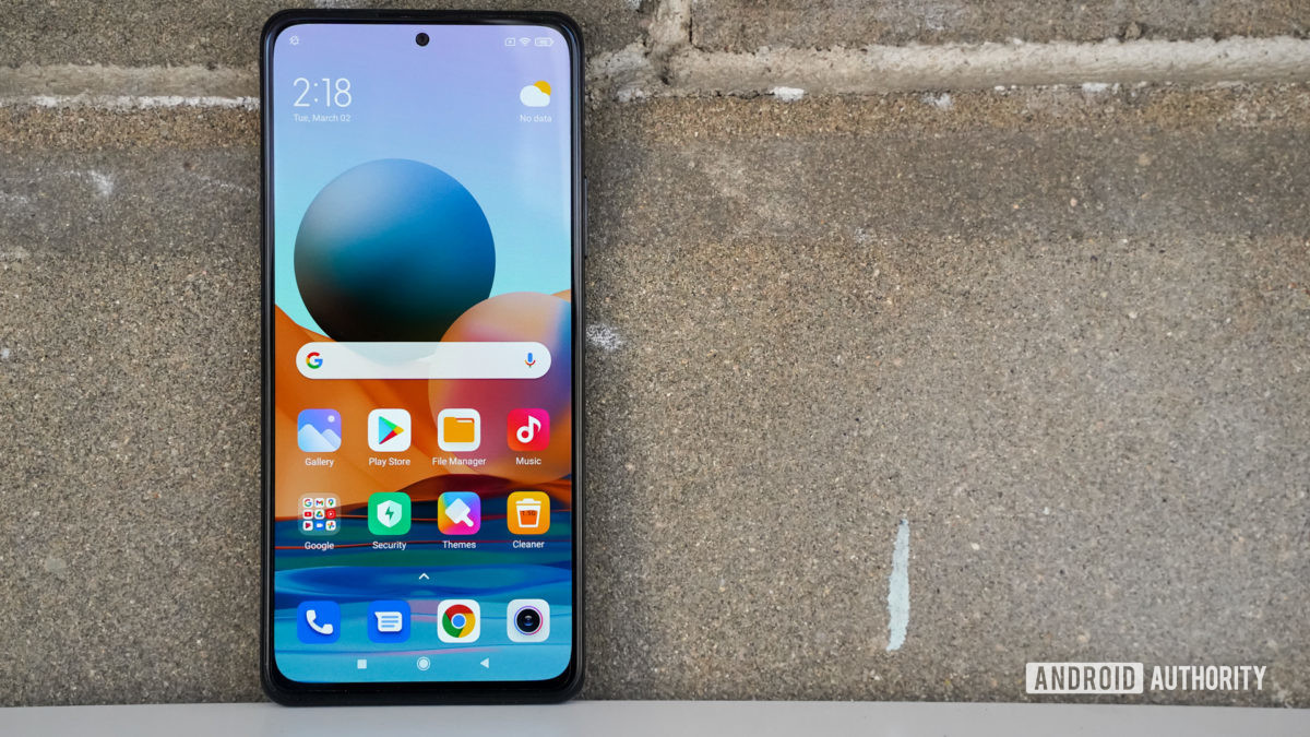 Redmi Note 10 Pro display brick