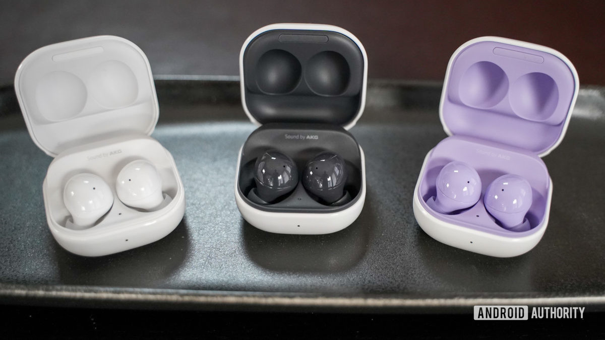 Samsung Galaxy Buds 2 three colors