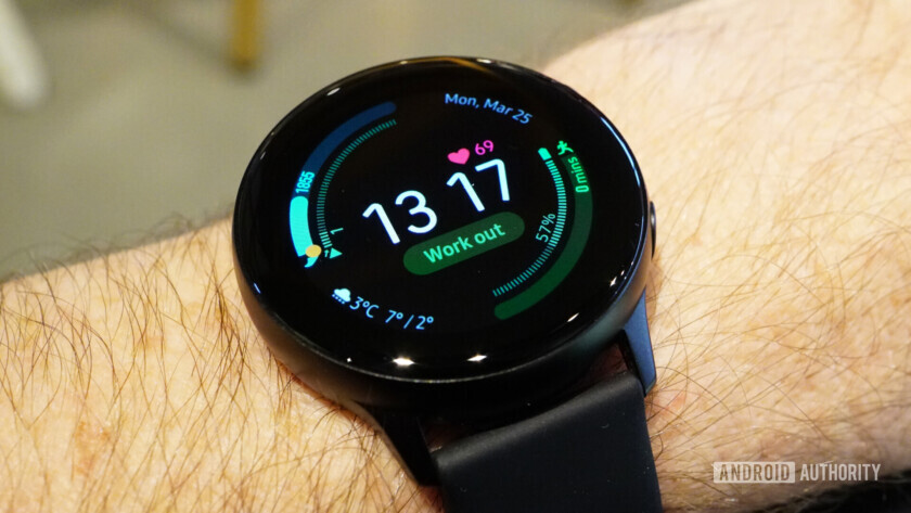 Samsung Galaxy Watch Active watchface 1