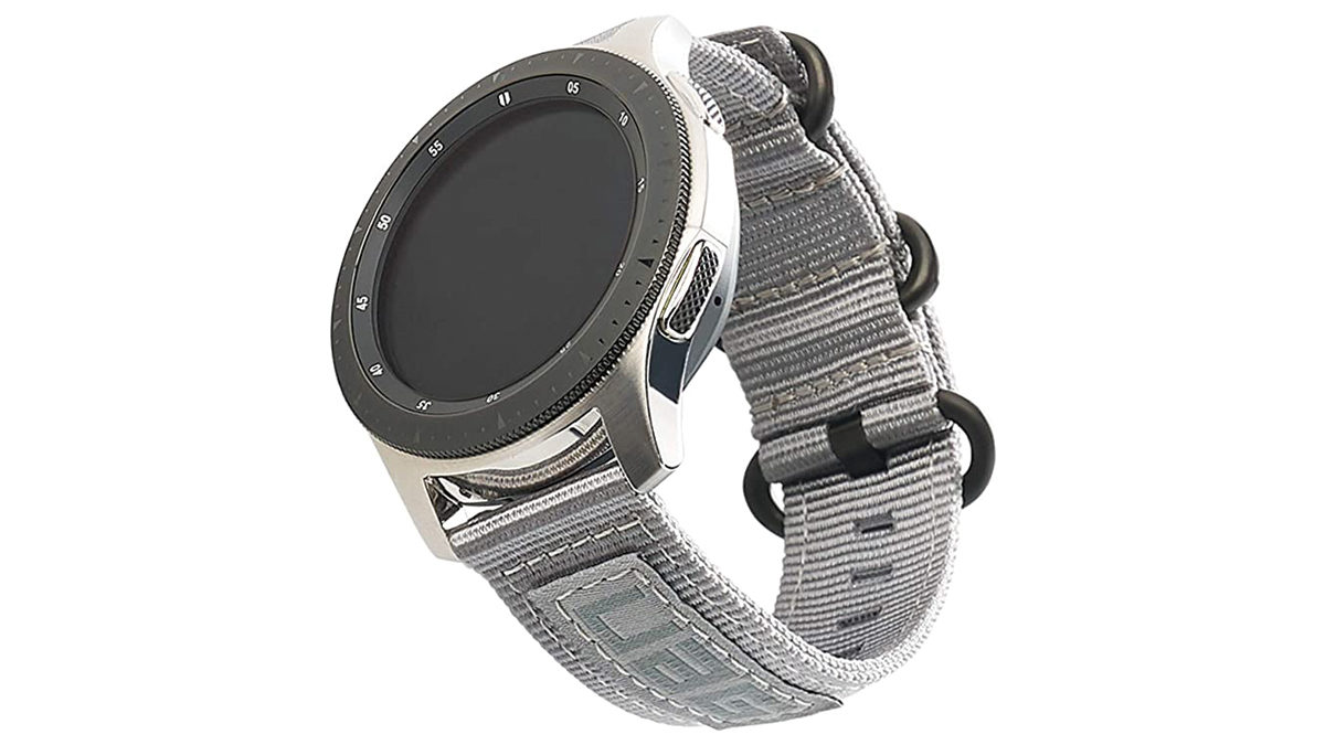Urban Armor Gear smartwatch replacement band, our pick for best durable Samsung Galaxy Watch band