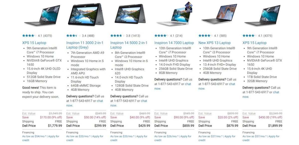 dell weekly deals