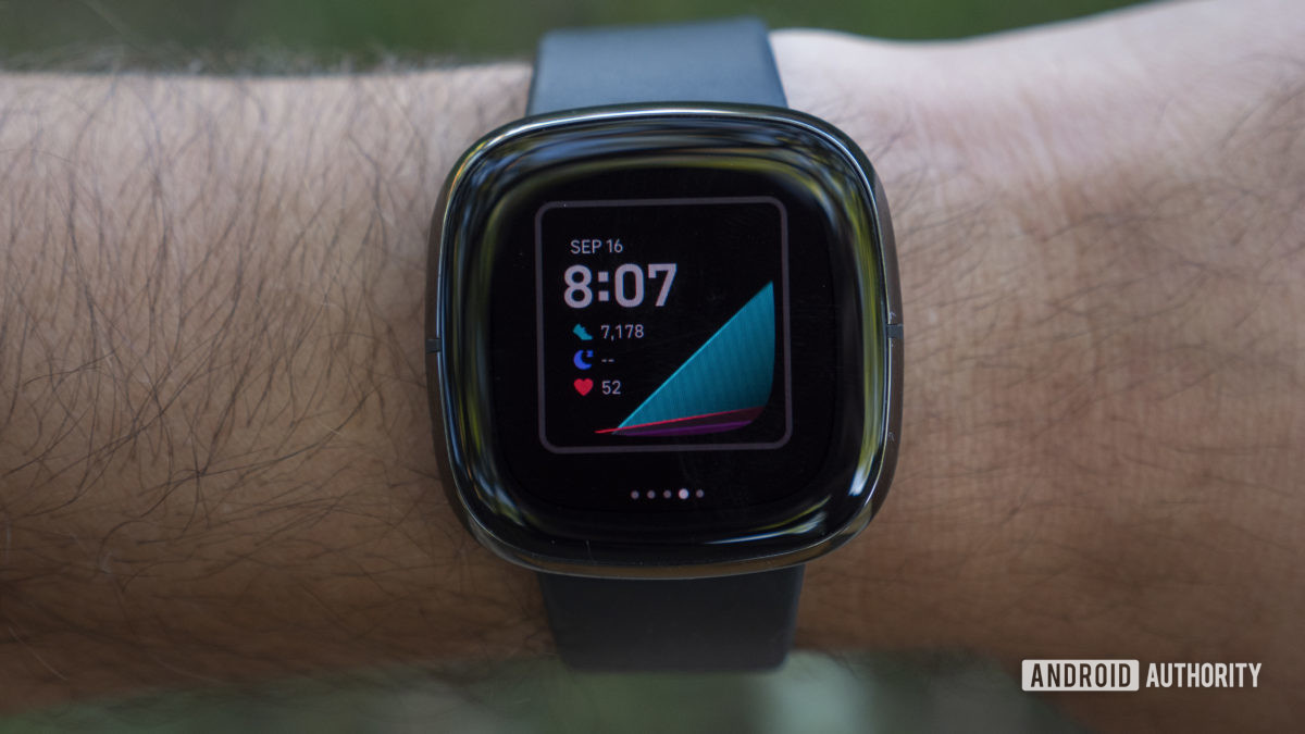 fitbit sense review watch face selection