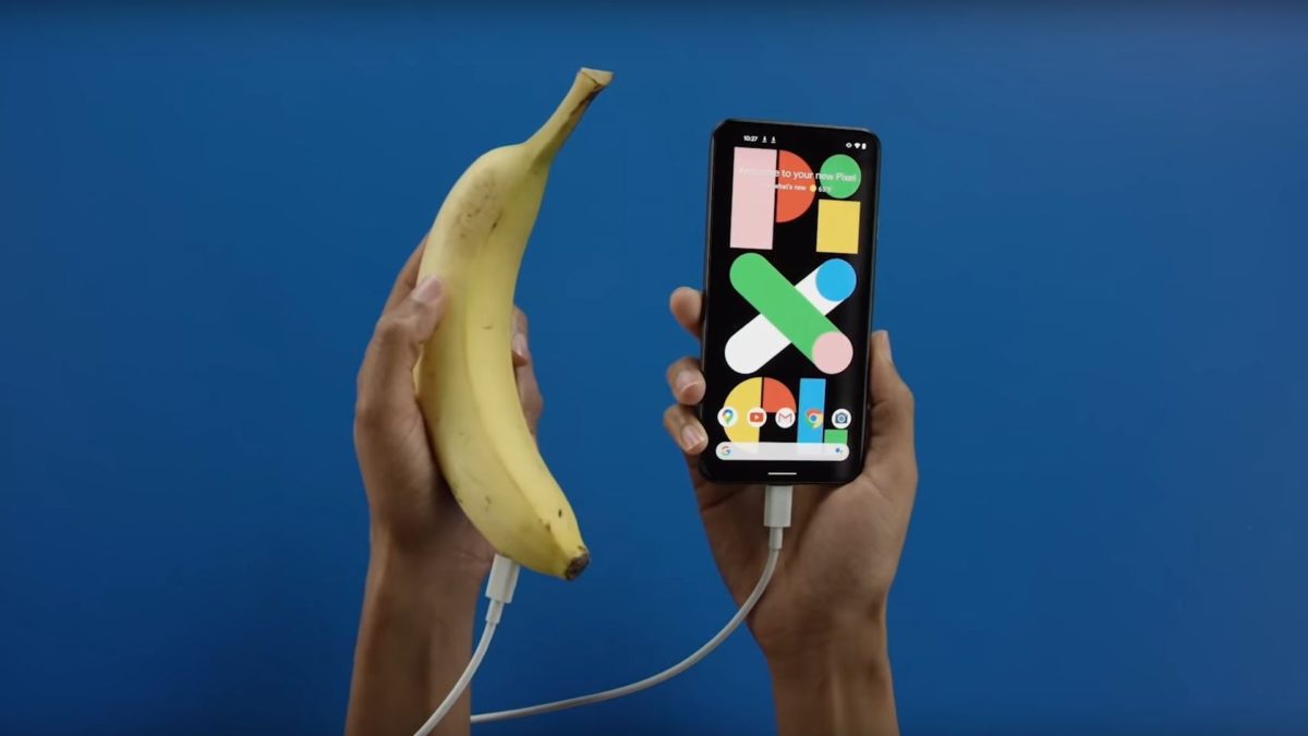 google pixel banana video