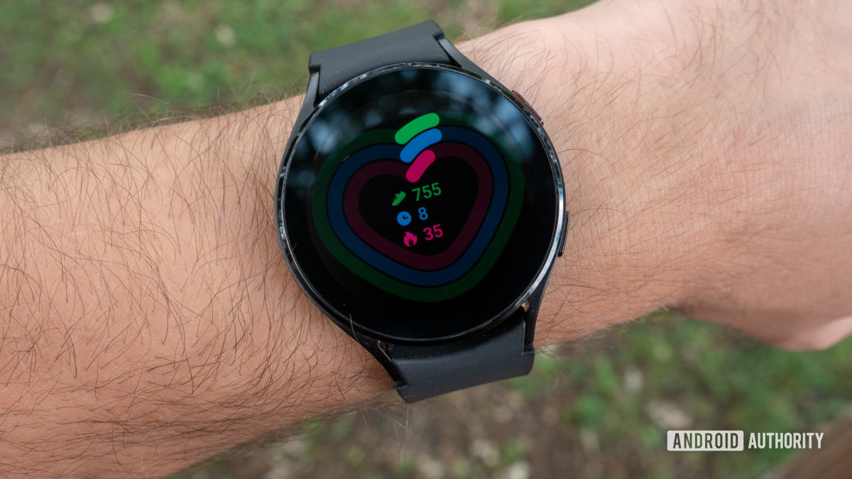 samsung galaxy watch 4 review activity progress