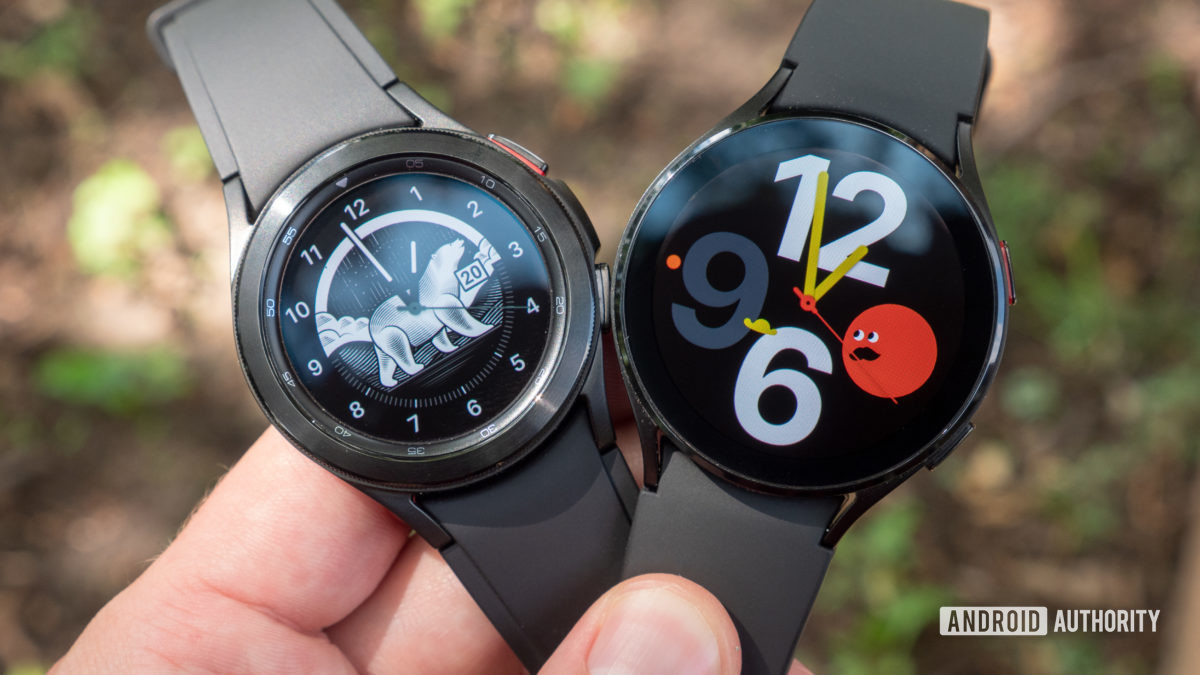 samsung galaxy watch 4 review galaxy watch 4 classic in hand