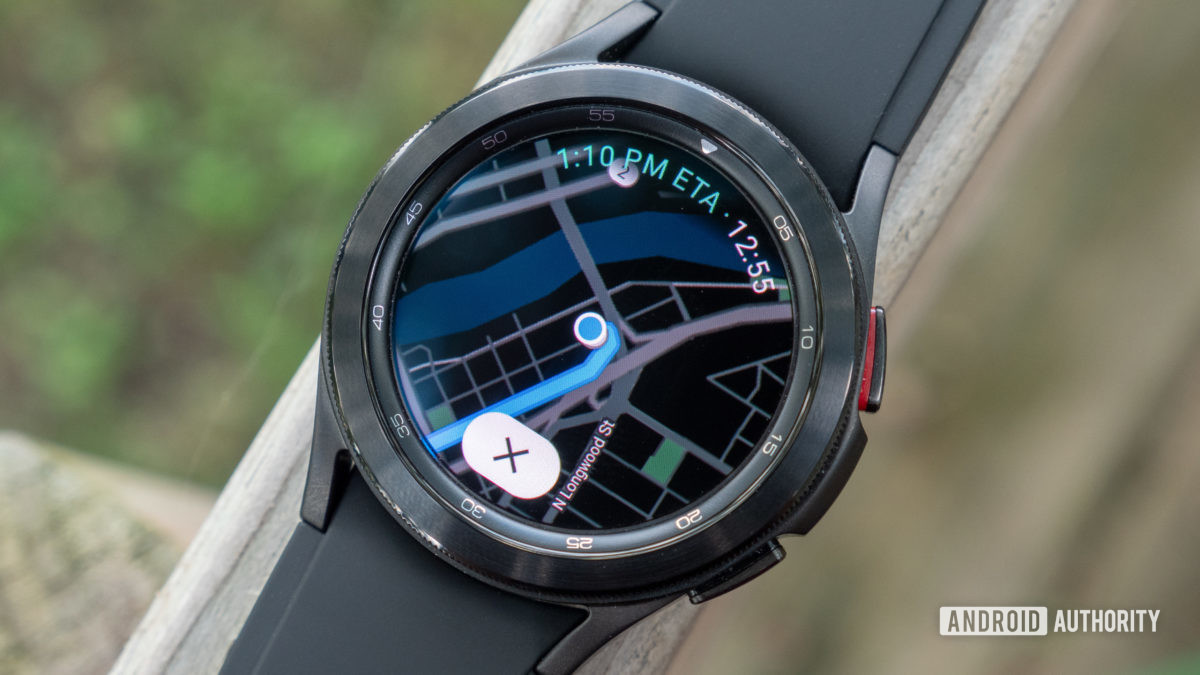 samsung galaxy watch 4 review galaxy watch 4 classic on fence google maps