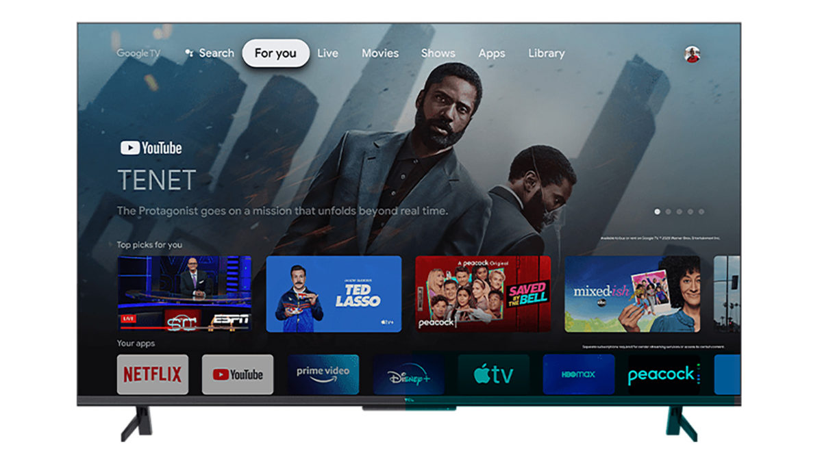 tcl google tv 6 series