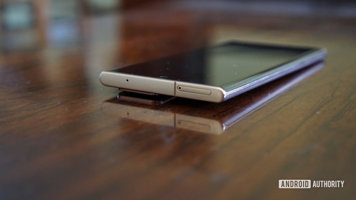 The Galaxy Note 20 Ultra camera bump means the phone isn't perfectly flat when on its back.