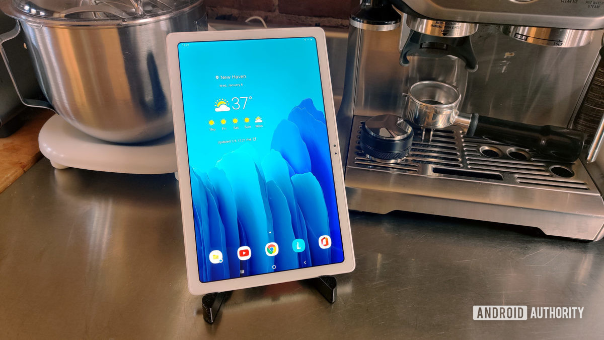 Samsung Galaxy Tab A7 2020 Tablet with Kitchen Appliances