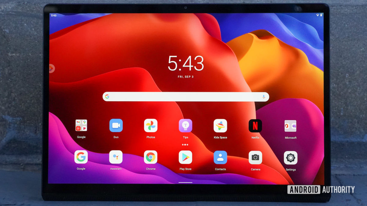 Lenovo Yoga Tab 13 display