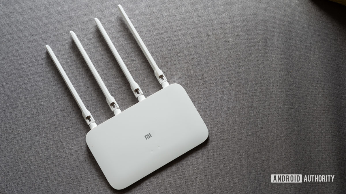 Mi Router 4A gigabit edition top down