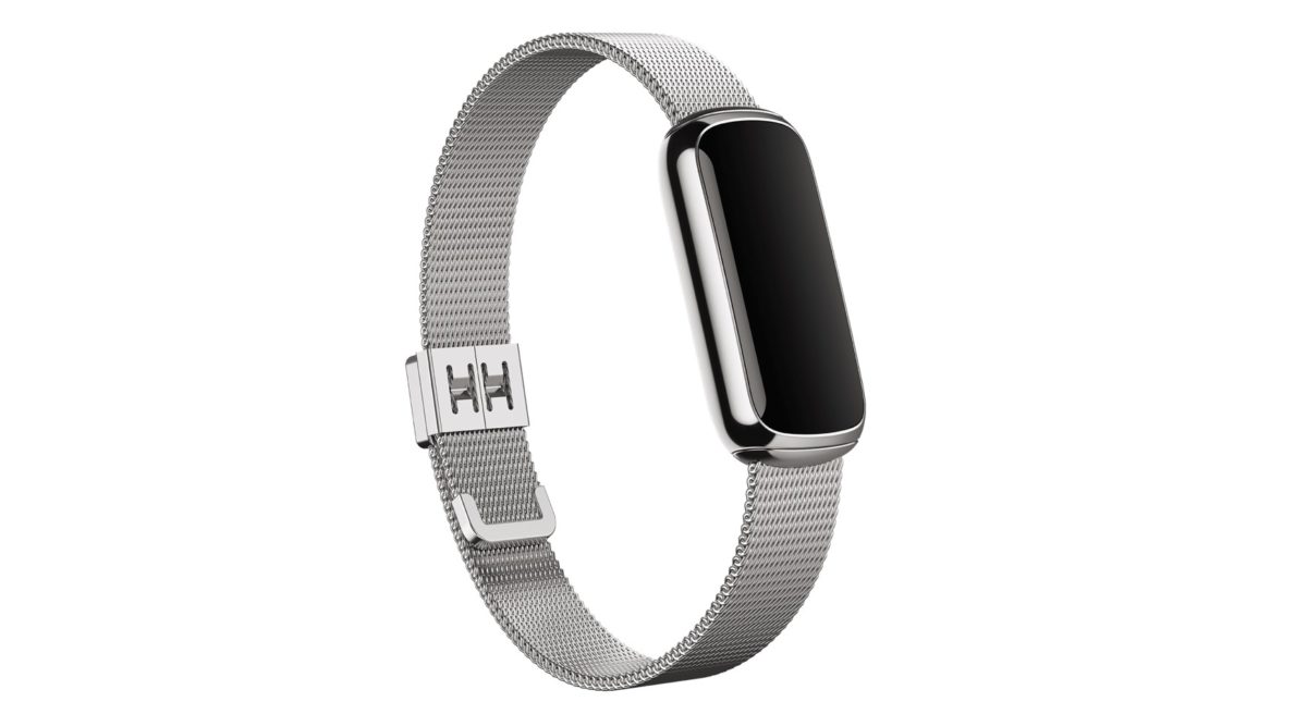 fitbit luxe steel mesh