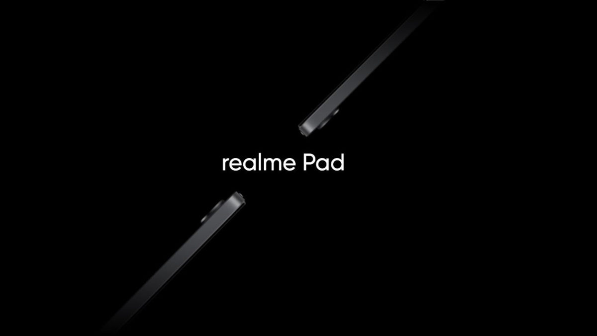 realme pad official tease