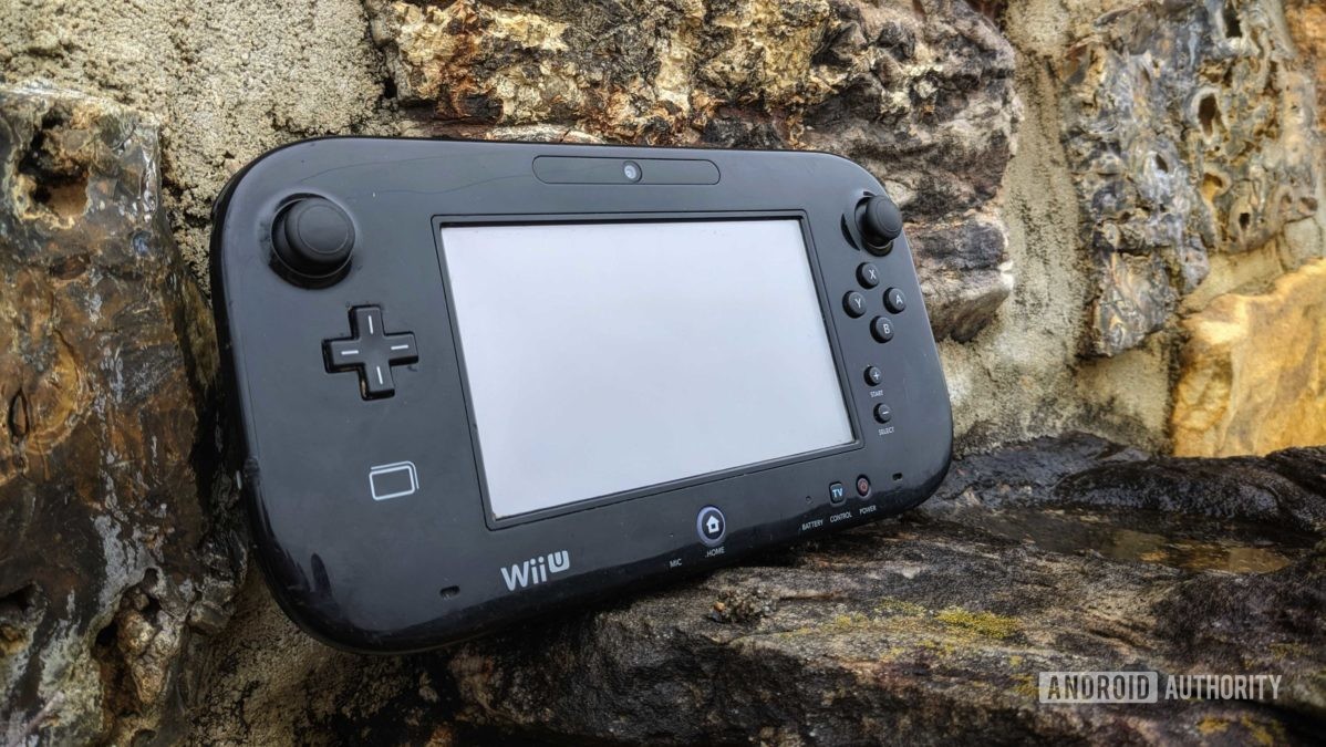 Nintendo Wii U gamepad.