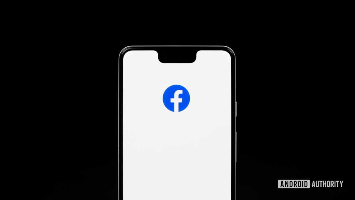 Facebook app on phone 2