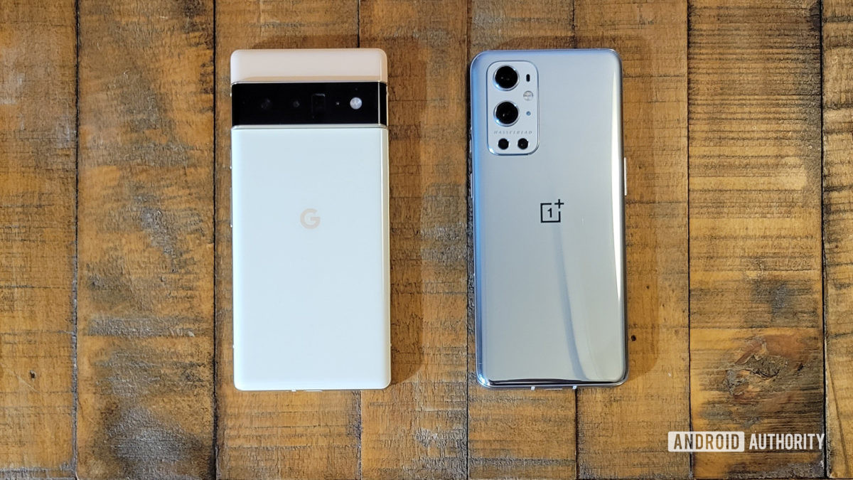 Google Pixel 6 Pro vs OnePlus 9 Pro 1