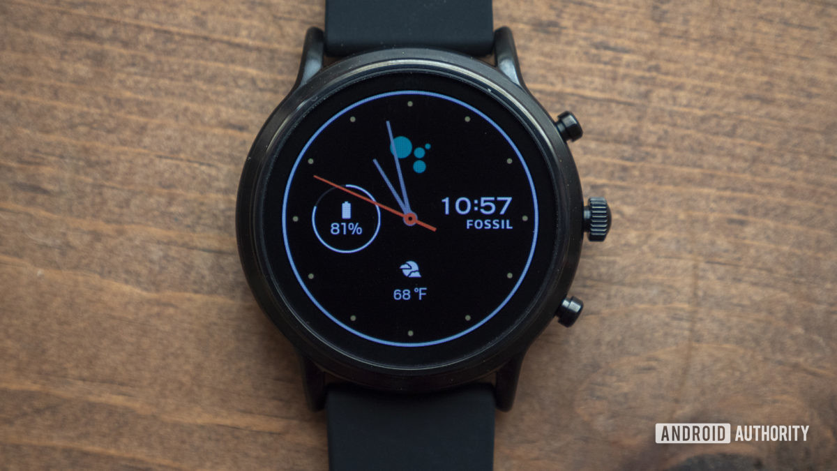 fossil gen 5 smartwatch review display watch face 5