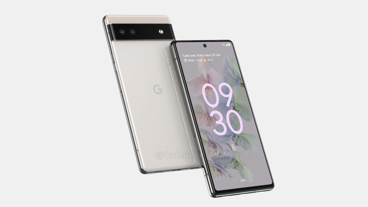 Google Pixel 6a Leaked Renders 1