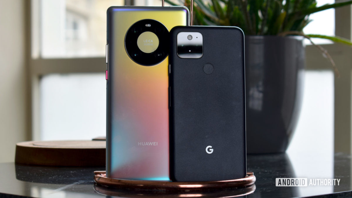 Huawei Mate 40 Pro vs Google Pixel 5 EOY 2020