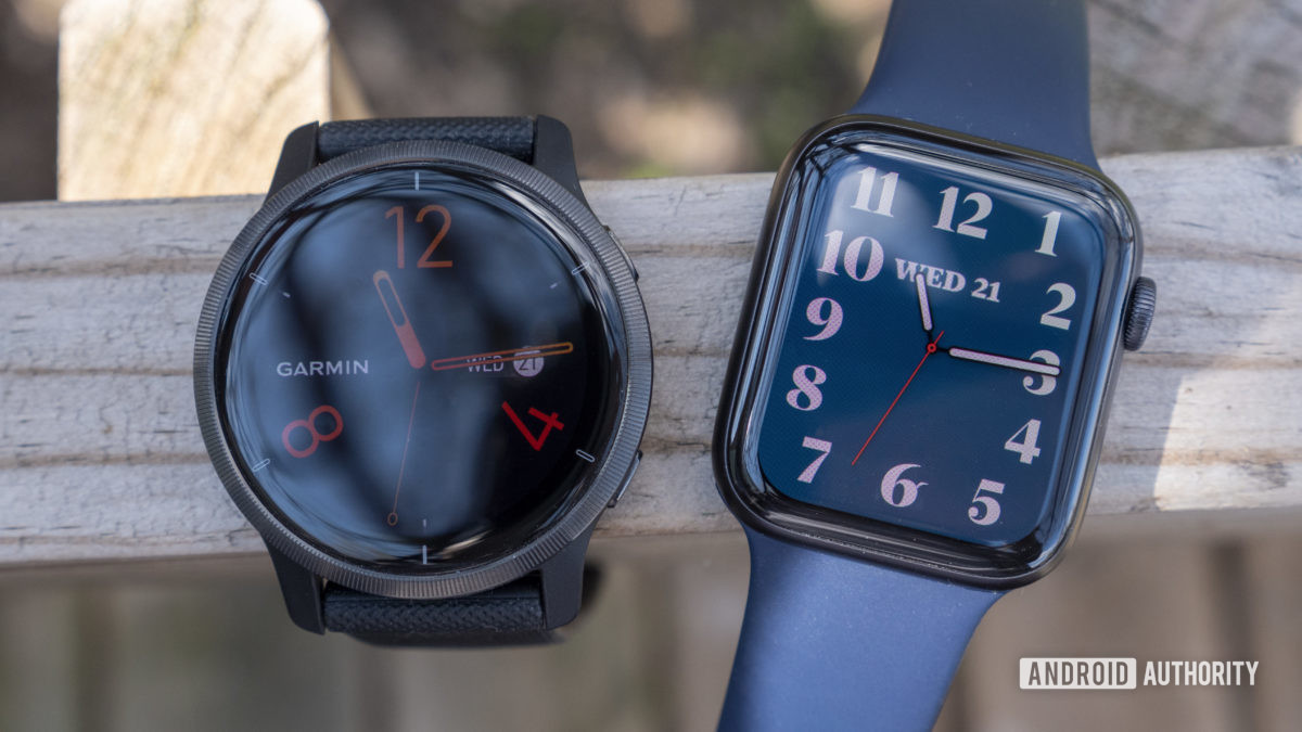 garmin venu 2 vs apple watch series 6