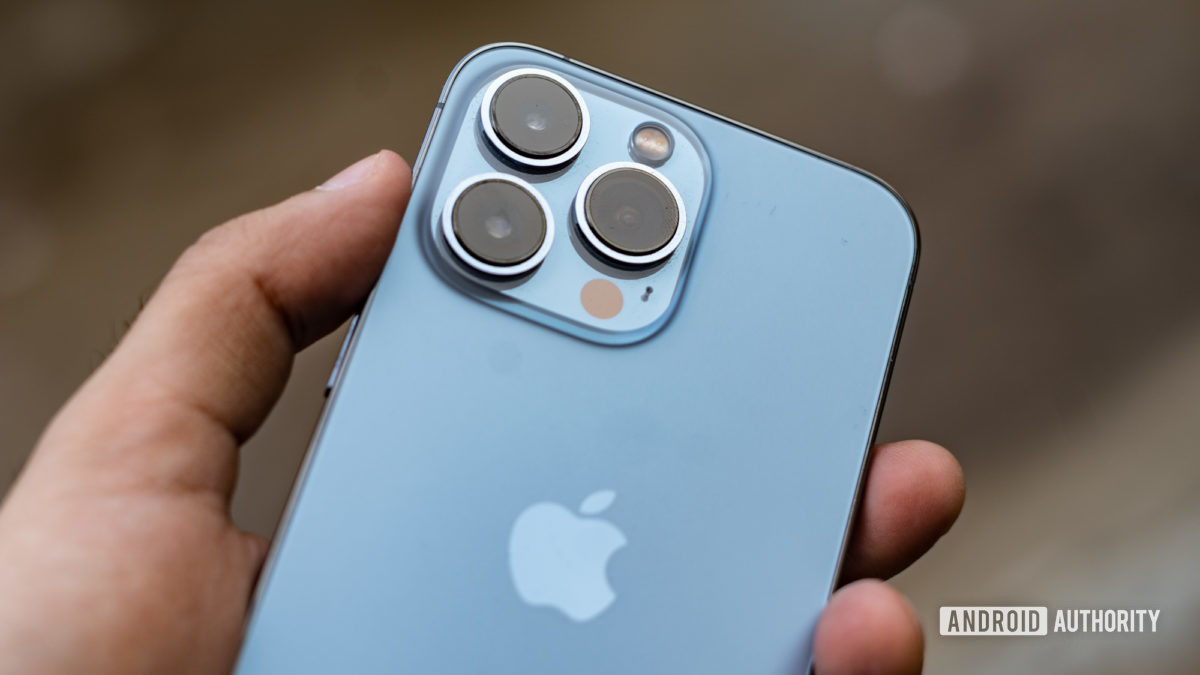 iPhone 13 Pro focus on camera iPhone 13 Pro focus on camera