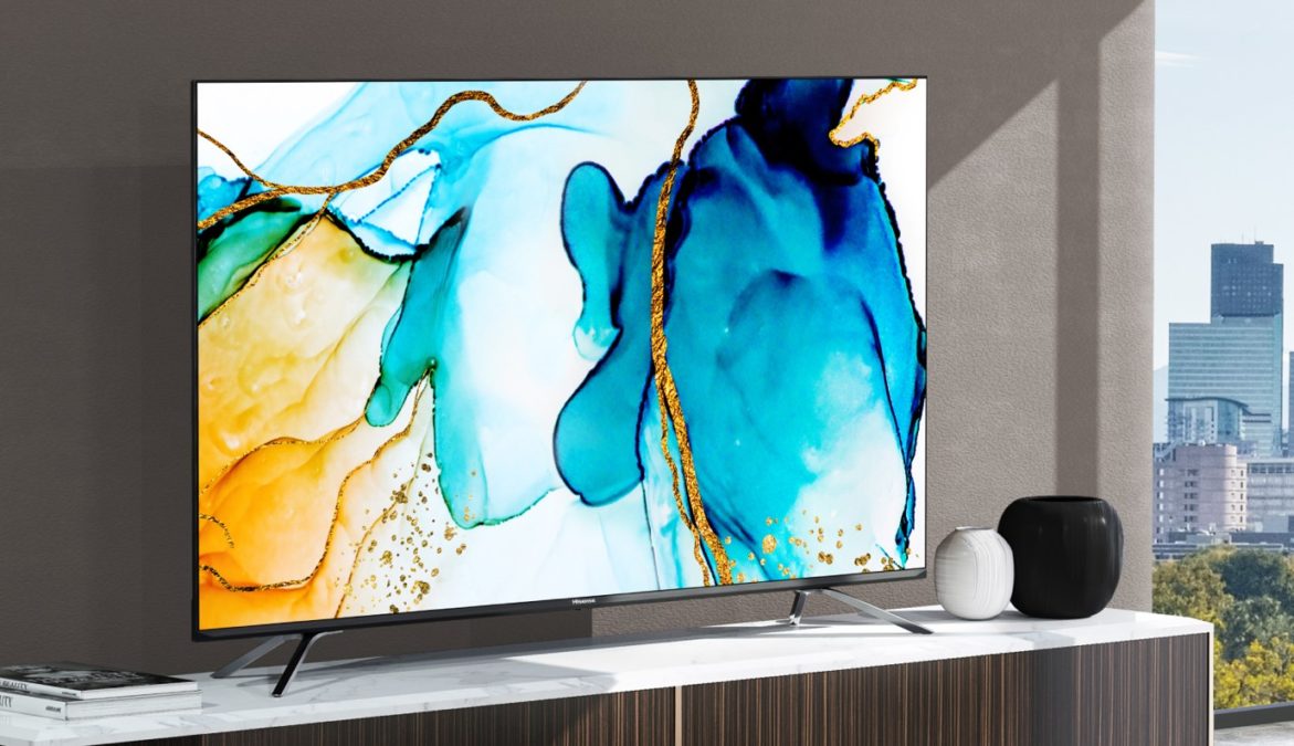 Hisense 65 Inch Class H8 Quantum Series Android 4K ULED Smart TV Promo Image