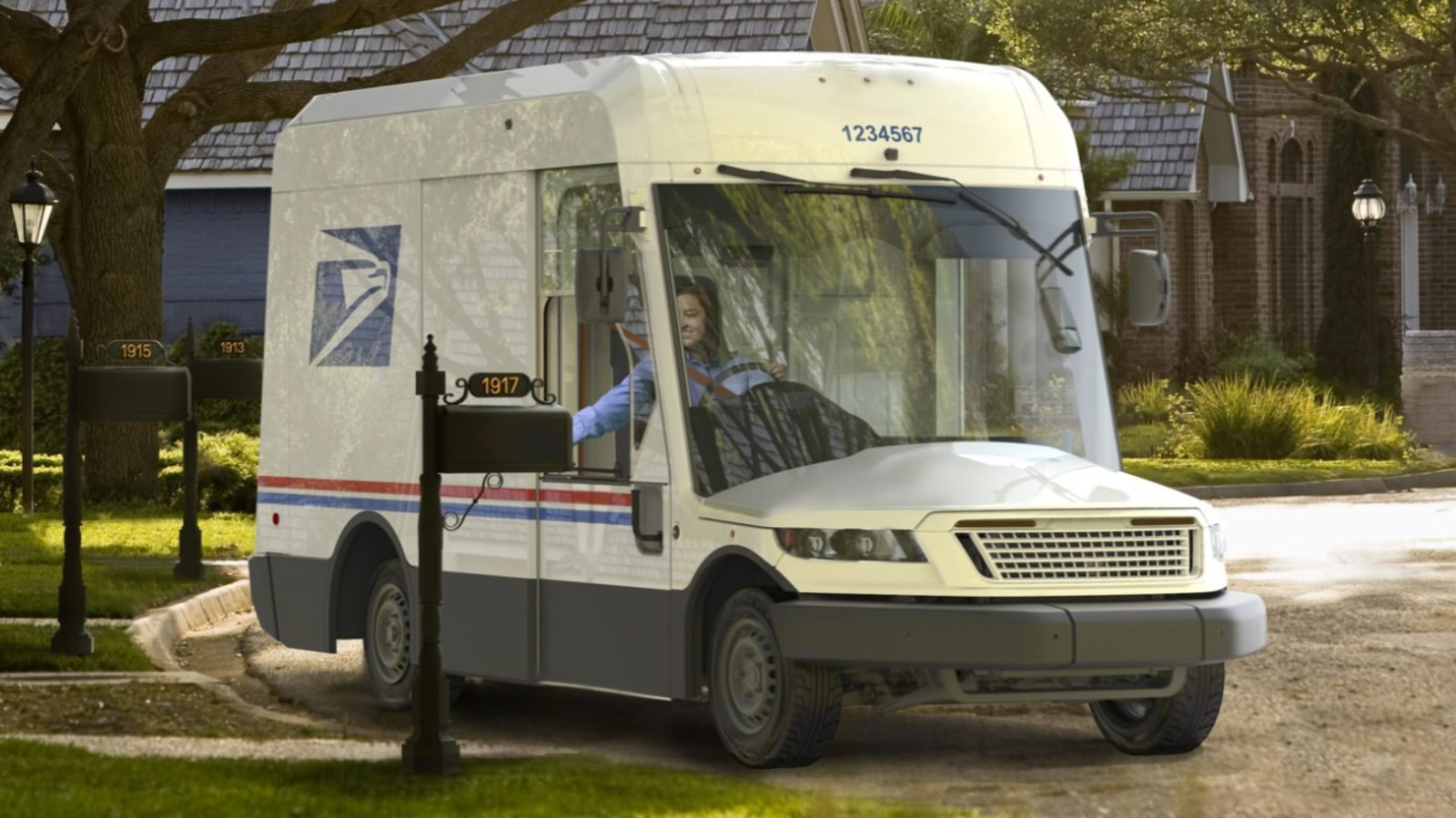 usps new truck