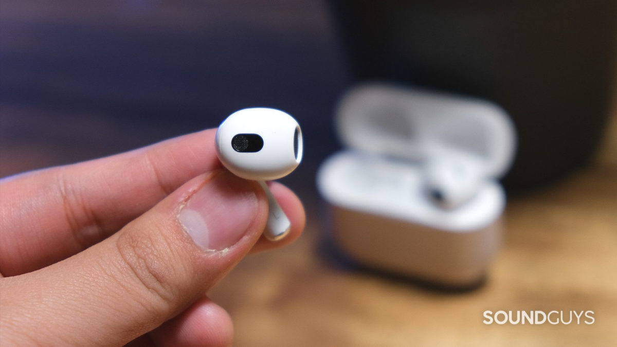 AirPods 3rd Gen earbud in hand