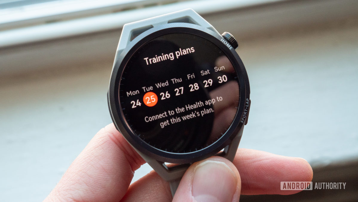 Huawei Watch GT Runner training plans