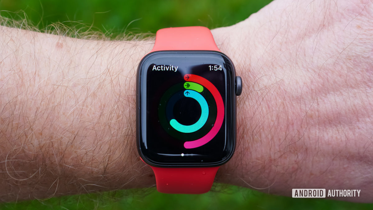 Apple Watch SE on wrist